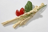 chive, chives, basil, tomato, wicker, cheese, goat cheese, food, vegetable, bio, vitamins, vegetarian, leaf, scourge, whip, lash, Kiss L�szl�, L�szl� Kiss