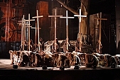 christendom, people, unchristian, consecrated, to enthrone, cross, believe, stage-setting, big scene, A T�rsulat, getter, J�nos Szikora, person, masses, dress rehearsal, scene, actor, performer, theatrical gent, theatrical, actress, comedienne, to make a scene, procession man, festival, open-air, outdoor, performance, church, cathedral, Dom, Hungary, of the foundation of the state, Stephen the King, 1001, 25, years, celebrate, solemn, holiday, to head the bill, night, light, lighting, staging, chorus, bit player, to gesticulate, Szeged Open-Air Festival, opera, singer, music, rock, composer, Levente Sz�r�nyi, lyricist, stage lights, theatre, musical, summer, Szeged, R�bert Alf�ldi, P�l Feke, Feke, dance, rockopera, rock opera, D�m square, outdoor performance, costume, fancy dress, stage, evening, Domotor torony, 20 August, J�nos Br�dy, Andrea Szul�k, Krisztina Keveh�zi, to song, 2008, 15 August, CD 0201, to enthrone , Kiss L�szl�, L�szl� Kiss