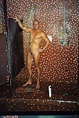 naturist, nudist, douche, bath, bath, nude man, naturism, nudism, naked, stripped, unclothed, INF, in a state of nature, in the buff, in the nude, nude, body, man, woman, gymnastics, sport, gymnasium, gymnasia, training, team, recreation, relaxation, repose, rest, entertainment, naturist man, elte, Budapest, CD 0065