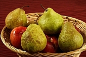 apple, pear, fruit, health, healthy, air, red, green, drone, brown, yellow, spotty, shiny, summer, warden, uscious, sweet, acerbic, sleepy, ripe, unseasoned, core, jacket, vitamins, basket, breed, cane, basketwork, wintry, russet pear, luscious, CD 0014, Kiss L�szl�, L�szl� Kiss