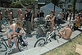 naturist, naturist group, text of protest, naked programme, naturism, street procession, environmental pollution, protester, nude man, bicycle procession, naturist demonstrative, nudist men, man, woman, nudism, environmental, nudist, square, demo, cyclist, cycler, protest, notice, nudist group, body painting, notable, remarkable, group, coterie, concourse, advertisement, environment, ambience, conviction, straight-out, wholeheartedly, WNBR, USA, environmentalists, San Francisco, street, on the street, streets of San Francisco, women, gents, men, protesters, World Naked Bike Ride, confluence, body, naked, stripped, road, cycling tour, attention rising, bicycle, cycling, procession, fight against the dependence, California, 2007, CD 0075