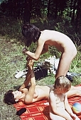 young naturists, freik�rperkultur, naked women, naturist family, affection, liking, love, naturist mother, naturist wife, naturist jane, naturist woman, with a mother s child, women, young nudist, field, naturist women, nudity, nude, nakedness, naturist girl, girl, naturist, to strip to the buff, nudist, naturism, fkk, INF, NFN, forest, woody, grassy, soddy, nudism, nudist women, naturist camp, nudist camp, naked, stripped, woman, man, family, familiar, domesticity, encampment, tent, tent camp, illicit camping, scenery, romantic country, in the nature, camping, fellowship, recreation, entertainment, nature, on holiday, lifestyle, living, style of living, way of life, way of living, naturist lifestyle, friend, friends, fraternity, snap, amateurish, photograph, Kaczynier, Polish, Poland, 1989, CD 0069