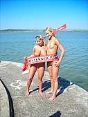 Velence lake, naturist, beach, Gardony, sunshine, summer, brown, girl, naturist beach, Hungary, fkk, water-front, on the lakesite, nudist, CD 0054