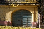 door, open, begin, beginning, rustic, rural, castle, building, village, Tata, Hungary, Europe, Hungarian, European, history, historical, inside, old, ancient, rusty, wooden
