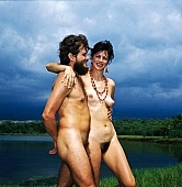 50, Hawaii, nudist couple, nudist pair, Honokohau, Kona, fkk, naked, stripped, naturist couple, naturist, holidays, nudist, love, on holiday, recreation, relaxation, repose, rest, game, beach, coast, nudism, naturism, attitude, pose, posture, heat-wave, they are walking, bay, gulf, summer, man, woman, freik�rperkultur, bath, bathe, bathing, water, 1990, CD 0106