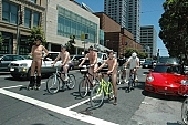 naturist bicyclist, nudism, demo, street demonstration, nature-lover, america, amercan demonstration, procession, bicycle procession, environmental pollution, street procession, town, city, fkk, naturist bicycle group, naturism, nudist man, naked men, attention rising, nudist, street-door, nudist group, highway, Greens, cyclist, cycler, protest, in the city, downtown, traffic, environmentalists, cars, friendly group, friend, car, nude man, nudist protester, nudist men, live billboard, live advetising hoarding, naked, unclothed, protester, nude woman, symbol, naturist, group, notice, man, naturist demonstrative, naked demonstrator, naked programme, woman, text of protest, environmental, streets, notable, remarkable, coterie, concourse, advertisement, environment, ambience, conviction, straight-out, wholeheartedly, WNBR, USA, San Francisco, street, on the street, streets of San Francisco, women, gents, men, protesters, World Naked Bike Ride, confluence, body, stripped, road, cycling tour, bicycle, cycling, fight against the dependence, California, 2007, CD 0076