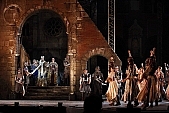 Szeged Open-Air Festival, Stephen King, D�m square, ballet, musical, rockopera, rock opera, coronation, Esztergom, Asztrik, Gy�rgy Derzsi, church, festival, open-air, outdoor, Sarolt, Enik� �der, Szent Istvan, Stephen the King, 1001, 25, years, A T�rsulat, Istvan, P�l Feke, Levente Sz�r�nyi, king, royalty, leader, unchristian, pagandom, people, masses, procession man, dance, co-author, J�nos Br�dy, scene, dress, full-dress rehearsal, stage designer, Hungary, outdoor performance, celebrate, solemn, holiday, 20 August, stage, genus, genera, to head the bill, light, corona, crown, christendom, music, stage-setting, hungarians, costume, fancy dress, 2008, performance, stage performance, composer, story, state, opera, summer, night, staging, cross, theatre, of the foundation of the state, open-air festival, Feke, evening, singer, to sing, Szeged, J�nos Szikora, Bogl�rka Simon, lord, Gizella, for a D�m, lighting, actor, performer, theatrical gent, theatrical, prelate, to make a scene, cathedral, Dom, pall, sword, combatant, warrior, fighter, ruin, church ruin, sceptre, orb, CD 0201, Kiss L�szl�, L�szl� Kiss