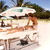 masseur, massage, recreation, refection, air, reviving, tonic, recovery, healing, recovery massage, sunlight, on the beach, white, clouds, beauty massage, reviving massage, siesta, short nap, reformation, reform, rejuvenation, relaxation, repose, rest, regeneration, muscle, waist, back, cosmetics, naturism, naturist, naturist lady, nudist, nudist lady, naturist woman, naturist girl, St Martin, Club Orient, Orient, club, girl, woman, unclad, stripped, naked, peace, affection, liking, love, unclothed, adult, blue, hair, beach, laughing, laugh, smile, together, delight, beauty shop, zest for life, warm, 1988, CD 0034