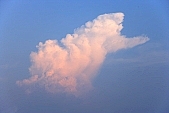 cloud, clouds, blue, sky, blue sky, stormcloud, sunset, cumulus, 2007, CD 0051, Kiss L�szl�, L�szl� Kiss