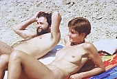 naturist, nudist, naturist woman, naturist man, nudist women, nudist man, naturist girl, girls, naturist family, friend, fraternization, connection, friends, girlfriend, be on the beach, sun, sunlight, sun-bathing, sunbathing, recreation, relaxation, repose, rest, disengagement, distraction, resource, nature, summer, holidays, fry, swelter, health, as brown as a berry, near nature, beach, waterfront, lake, lake side, field naturist, Polish, Poland, Kryspinow, 1989, CD 0036, Kiss L�szl�, L�szl� Kiss