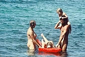 naked, unclothed, smile, family, relaxation, siesta, short nap, in the nature, recreation, refection, mattress, young naturist, joung nudists, nature, naturist family, air, sea, billows, deep, Honokohau, sand, regeneration, game, reformation, reform, rejuvenation, parent, fkk, mother, wind, joung fkk, hair, man, Hawaii, repose, rest, beauty, bloom, reviving, tonic, on holiday, summer, co-operation, collaboration, naturism, naturist, naturist lady, nudist, nudist lady, naturist woman, naturist girl, girl, nudist girl, woman, unclad, stripped, peace, affection, liking, love, adult, blue, red, beach, laughing, laugh, together, delight, zest for life, warm, 1986, CD 0035