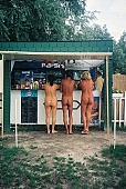 naturist, nudist, naturist pair, naturist woman, lake side, naked, stripped, unclad, Omszki lake, naturism, nudism, free beach, fellowship, families, family, Omszk, park, Budakalasz, Budapest, bar, pub, buffet, canteen, summer, Hungary, lake, recreation, relaxation, repose, rest, disengagement, distraction, resource, CD 0085