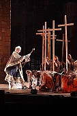 Stephen the King, 1001, 25, years, Asztrik, prelate, Gy�rgy Derzsi, consecrated, to enthrone, A T�rsulat, cross, believe, stage-setting, big scene, getter, J�nos Szikora, person, people, masses, rehearsal, dress rehearsal, scene, actor, performer, theatrical gent, theatrical, actress, comedienne, to make a scene, procession man, festival, open-air, outdoor, performance, church, cathedral, Dom, Hungary, of the foundation of the state, celebrate, solemn, holiday, to head the bill, night, light, lighting, staging, chorus, bit player, to gesticulate, Szeged Open-Air Festival, opera, singer, music, rock, composer, Levente Sz�r�nyi, lyricist, stage lights, theatre, musical, summer, Szeged, R�bert Alf�ldi, P�l Feke, Feke, dance, rockopera, rock opera, D�m square, outdoor performance, costume, fancy dress, stage, evening, Domotor torony, 20 August, J�nos Br�dy, Andrea Szul�k, Krisztina Keveh�zi, to song, 2008, 15 August, CD 0201, Kiss L�szl�, L�szl� Kiss
