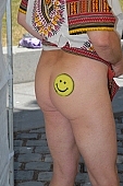 naturism, nudist women, street procession, nudist men, body painting, live billboard, live advetising hoarding, naked, unclothed, protester, brush, paint, body paint, air paint brush, nude woman, symbol, naturist, naked back, on the back, group, bicycle procession, environmental pollution, notice, man, naturist demonstrative, naked demonstrator, naked programme, woman, nudism, text of protest, nude man, environmental, nudist, square, demo, cyclist, cycler, protest, nudist group, environmentalists, notable, remarkable, coterie, concourse, advertisement, environment, ambience, conviction, straight-out, wholeheartedly, WNBR, USA, San Francisco, street, on the street, streets of San Francisco, women, gents, men, protesters, World Naked Bike Ride, confluence, body, stripped, road, cycling tour, attention rising, bicycle, cycling, procession, fight against the dependence, California, 2007, CD 0075