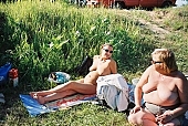 nudism, waterfront, water-front, friend, girlfriend, women, sunbathing, confab, talking, russian, naturism, nudist, naturist, woman, naked, stripped, in a state of nature, in the buff, in the nude, nudity, nude, nakedness, body, nature, outdoors, without doors, sun, sunshine, recreation, relaxation, repose, rest, entertainment, grass, in the grass, Moscow, Russia, CD 0097