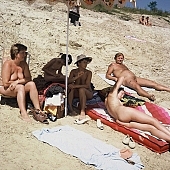 naturist, young, young naturists, attitude, pose, posture, sands, friend, friends, girlfriend, sunlight, fry, swelter, dame, lady, naturist woman, sand, naturist fellowship, nudist band, nudist, naturist man, nudist women, nudist man, naturist girl, naturist family, naturist couple, sun, sunbathing, recreation, relaxation, repose, rest, disengagement, distraction, resource, nature, summer, holidays, health, saunter, bathe, bathing, as brown as a berry, happy, joyful, joyfully, glad, laughing, laugh, entertainment, getting acquainted, familiar, domesticity, near nature, beach, waterfront, lake, lake side, field naturist, game, Polish, Poland, Kryspinow, 1989, CD 0059