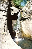 nudism, Russia, naturism, Caucasus mountain area, young naturists, young nudist, woman, young, naturist, nudist, mountain, hillside, cataract, lake, torrent, bathe, bathing, cold, moss, unclad, stripped, naked, plant, blossom, bloom, flower, greenery, fkk, INF, tree, light, shadow, mysterious, CD 0058