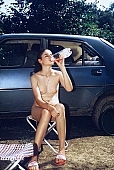 naturism, freik�rperkultur, naturist camp, naturist camper, nudist women, camp-stool, camp-chair, naturist friends, sunbathing, naturist fellowship, friend, friends, confab, talking, conversation, discourse, talk, nudism, fkk, INF, NFN, family, familiar, domesticity, naturist family, encampment, grass, grassy, soddy, illicit camping, camping, waterfront, nature, naturist, nudist, Polish, Poland, naturist woman, man, girly, jane, woman, women, beach, naturist beach, naturist front, tobe under water, game, sunlight, sunshine, disengagement, distraction, resource, on holiday, recreation, relaxation, repose, rest, refection, in the nature, Przemysl, CD 0084