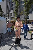 naturist group, naked back, naked people, hat, in a hat, naked programme, bow tie, butterfly bow, naturist demonstrative, naked demonstrator, naturist, street procession, naturism, protester, environmental pollution, body painting, text of protest, air paint brush, nude man, bicycle procession, nudist men, man, woman, nudism, environmental, nudist, square, demo, cyclist, cycler, protest, notice, nudist group, notable, remarkable, environmentalists, group, coterie, concourse, advertisement, environment, ambience, conviction, straight-out, wholeheartedly, WNBR, USA, San Francisco, street, on the street, streets of San Francisco, women, gents, men, protesters, World Naked Bike Ride, confluence, body, naked, stripped, road, cycling tour, attention rising, bicycle, cycling, procession, fight against the dependence, California, 2007, CD 0075