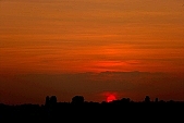 sunset, Szeged, Hungary, sun, cloud, horizon, orange, color, colour, striped, striate, sunlight, wavy, Wallpaper, Kiss L�szl�, L�szl� Kiss