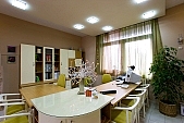 decor, furnishings, exhibition room, office, presence, desk, chair, spare room, filing cabinet, cupboard, bookcase, file cabinet, workplace, kitchen, kitchen furniture, furniture, tree, plywood, pinewood, teakwood, oaktree, maple wood, cherry wood, walnut, window, blossom, bloom, flower, style, simple, bentcase, Kiss L�szl�, L�szl� Kiss