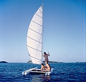 naturism, naturist, tableau, naturist man, naturist lady, nudist, nudist lady, naturist woman, sail, sailing, boat, naturist girl, nudist man, St Martin, Club Orient, Orient, girl, woman, club, man, unclad, stripped, naked, sky, wet, peace, affection, liking, love, unclothed, adult, floor, storied, storeyed, nature, in the nature, blue, sand, island, beach, coast, sea, billows, deep, wind, hair, pie in the sky, laughing, laugh, smile, together, delight, zest for life, summer, recreation, relaxation, repose, rest, warm, water, gale, CD 0034