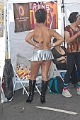 2010, 26, 4, September, Sept, folsom, street, fair, market, demo, gay parade, naked, stripped, woman, San Francisco, undress, unclothe, strip, Kiss L�szl�, L�szl� Kiss