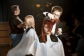 hair, hairdresser, modell, exhibition, hair dyeing, red, cut, haircut, man, woman, Szeged, Lara Salon, poster, a pair of scissors, weight collar, perm, hair honing, bangs, mop of hair, rarefactive scissors, color, colour, tone, comb, hair brush, hair spray, hair drying, shampoo, balsam, volumen to open out, hydration, coloured hair, normal hair, hair filmy, color conservation, a hair, curl, wavy, fashion, vogue, fashion direction, collection, hydratexture, hair weaving, hair roller, bun, hydrogen peroxid, cream, scalp, big hair, fixer, coloration, combing, curling irons, hairiron, haircut tucker, mirror, hairdresser armchair, wig, klimazon, hair dryer, electric razor, razor, black, brown, blond, highlight, along, curt, half long, salon, hairdressing, hairstyle, whiskers, barb, hairdryer, purple, silver, lara salon, studio, training, CD 0010, Kiss L�szl�, L�szl� Kiss