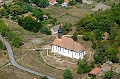 Ofolddeak, art relic, national monument, Hungary, Csongrád county, church, belfry, water-jump, archaeology, archeology, air, aerial, believe, village, field, gothic, gothic temple, ghotic church, XIV, XV, century, baroque, vestry, XVIII, agriculture, excavation, castle, fortification, fortress, post, stronghold, roman catholic, plow, air photograph, air photo, shooting, history, past, last, bygone, investigation, religion, persuasion, air photos, husbandry, houses, garden, road, of value, of high value, Kiss László, László Kiss