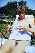 naturism, freik�rperkultur, naturist camp, naturist camper, nudist women, to work, camp-stool, camp-chair, naturist friends, sunbathing, naturist fellowship, friend, friends, confab, talking, conversation, discourse, talk, nudism, fkk, INF, NFN, family, familiar, domesticity, naturist family, encampment, grass, grassy, soddy, illicit camping, camping, waterfront, nature, naturist, nudist, Polish, Poland, naturist woman, man, girly, jane, woman, women, beach, naturist beach, naturist front, tobe under water, game, sunlight, sunshine, disengagement, distraction, resource, on holiday, recreation, relaxation, repose, rest, refection, in the nature, Przemysl, CD 0084