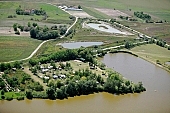 Hungary, lakesystem, recreation area, recreation, fishpond, birds eye view, sunbather, holiday house, caravan, tent, peninsula, disengagement, distraction, resource, Szeged, dirt road, road, roads, ways, house, houses, holiday houses, weekend house, week-end houses, lake, lakes, nature, rower lake, surf lake, air photograph, homestead, farm, boondocks, boonies, periphery, arable, clod, earth, field, ploughland, tillage, forest, water, tree, woody, grassy, soddy, green, CD 0055, Kiss L�szl�, L�szl� Kiss