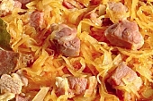 cabbage, ham, leg of pork, onion, meat, spicy, smoked, bacon, Transilvanian goulash, fat, paprika, bay leaf, pepper, food, one-course meal, popular, folk, lunch, dinner, CD 0021, Kiss L�szl�, L�szl� Kiss