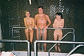naturist friends, naturism, nudist women, sauna, sweating-room, douche, naked body, nude body, pool, vat, cold, warm, nudism, naturist fellowship, smile, naturist, nudist, naked, stripped, fkk, in a state of nature, in the buff, in the nude, unclothed, man, woman, young, fellowship, meeting, entertainment, confab, talking, coexistence, group, winter, Nanasi road, Budapest, CD 0065, elte