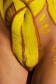 body painting, body, eagle head, freik�rperkultur, bird, avion, wing, vane, to paint, motif, popular, folk, sun, Moon, art, on holiday, posture, bathing-dress, yellow, naked, stripped, naturist, naturism club, creation, taking photographs, naked body, nude body, sunshine, disengagement, distraction, resource, sunlight, entertainment, INF, summer, nudism, game, warm, hotness, photo, foto, holidays, unclad, dame, lady, happiness, naturism, sunbathing, beauty, beautiful, pretty, affection, liking, love, nudist, nudity, nude, nakedness, fkk, NFN, naturist beach, woman, programme, engagement, 2007, CD 0049, Kiss L�szl�, L�szl� Kiss