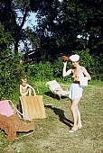 naturism, nudism, naturist, nudist, young naturists, on holiday, recreation, relaxation, repose, rest, INF, NFN, fkk, naturist family, naturist camp, family, familiar, domesticity, game, entertainment, naturist fellowship, nature, in the nature, Przemysl, Polish, Poland, 1991, CD 0084