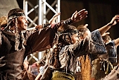 Stephen the King, 1001, 25, years, performance, celebrate, solemn, holiday, people, masses, to head the bill, night, light, lighting, staging, scene, stage-setting, chorus, dress rehearsal, bit player, to gesticulate, Szeged Open-Air Festival, A T�rsulat, opera, procession man, singer, music, rock, composer, Levente Sz�r�nyi, lyricist, stage lights, Hungary, actress, comedienne, of the foundation of the state, theatre, musical, light opera, cathedral, Dom, summer, Szeged, R�bert Alf�ldi, P�l Feke, Feke, dance, rockopera, rock opera, church, D�m square, festival, outdoor performance, actor, performer, theatrical gent, theatrical, getter, J�nos Szikora, window, costume, fancy dress, stage, evening, open-air, outdoor, Domotor torony, 20 August, J�nos Br�dy, Andrea Szul�k, Krisztina Keveh�zi, to song, 2008, 15 August, CD 0201, Kiss L�szl�, L�szl� Kiss