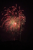 new year, happy, beauty, beautiful, pretty, explosion, rocket, night, by night, to coruscate, to sparkle, fireworks, firework, pyrotechnics, pyrotechny, colourful, vivid, celebrate, solemn, holiday, celebration, dark, light, glitter, sparkle, sky, canopy of heaven, cope of heaven, firmament, fire, petard, blue, red, yellow, gold, silver, fire-flower, fire-flowers, flower, flowers, beam of light, Kiss L�szl�, L�szl� Kiss