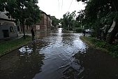 Szeged, rainstorm, 2010, 06, 18, forenoon, inundation, flood, rain, Kiss L�szl�, L�szl� Kiss