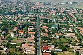Mak�, Hungary, Csongrad county, perspective, air, aerial, summer, shooting, green, tree, trees, air photograph, air photo, spring, aerials, church, temples, churches, air photos, panorama, birds eye view, outskirts, city center, garden city, garden suburb, house, houses, line of houses, street, streets, building, buildings, road, roads, ways, garden, environment, ambience, neighbor, neighborhood, plan, square, gardens, rooftop, of birds eye view, CD 0029, Kiss L�szl�, L�szl� Kiss