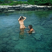 nudist women, nudist man, naturist couple, sea, billows, deep, beach, coast, nudist couple, nudist pair, naturism, nudism, naturist, nudist, woman, man, fkk, naturist woman, naturist man, naked, stripped, unclothed, in a state of nature, in the buff, in the nude, nude, free, holidays, nature, bathe, bathing, swim, water, lymph, cristal clean, bay, gulf, stone, stony, Hawaii, Neill, Kailuna, Kona, Kailuna Kona, CD 0057
