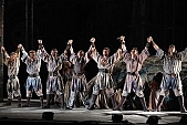 dance ensemble, Honved dance ensamble, music, motion, man dancers, to song, dance, chorus, scene, fancy dress designer, Zoltan Zsurafszki, night, choreographer, Honved Dance theatre, Honved Tancszinhaz, theatre, stage designer, king, royalty, open-air, outdoor, kingdom, unchristian, fratricidal war, hungarians, genus, genera, J�nos Szikora, people, dress rehearsal, christendom, leader, God, church, brother, dog-fight, internecine war , lord, consecrated, to enthrone cross, believe, stage-setting, big scene, person, masses, dress rehearsal, actor, performer, theatrical gent, theatrical, actress, comedienne, to make a scene, procession man, festival, performance, cathedral, Dom, Hungary, of the foundation of the state, Stephen the King, 1001, 25, years, celebrate, solemn, holiday, to head the bill, light, lighting, staging, bit player, to gesticulate, Szeged Open-Air Festival, opera, singer, rock, composer, Levente Sz�r�nyi, lyricist, stage lights, musical, summer, Szeged, R�bert Alf�ldi, P�l Feke, Feke, rockopera, rock opera, D�m square, outdoor performance, costume, fancy dress, stage, evening, Domotor torony, 20 August, J�nos Br�dy, Andrea Szul�k, Krisztina Keveh�zi, 2008, 15 August, CD 0201, Kiss L�szl�, L�szl� Kiss