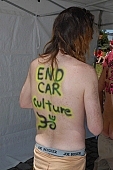 live billboard, live advetising hoarding, naked back, notice on the back, man, naked demonstrator, naked programme, naturist, street procession, naturism, naturist demonstrative, protester, naturist group, environmental pollution, body painting, text of protest, air paint brush, nude man, bicycle procession, nudist men, woman, nudism, environmental, nudist, square, demo, cyclist, cycler, protest, notice, nudist group, notable, remarkable, environmentalists, group, coterie, concourse, advertisement, environment, ambience, conviction, straight-out, wholeheartedly, WNBR, USA, San Francisco, street, on the street, streets of San Francisco, women, gents, men, protesters, World Naked Bike Ride, confluence, body, naked, stripped, road, cycling tour, attention rising, bicycle, cycling, procession, fight against the dependence, California, 2007, CD 0075