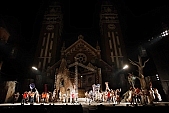 church, D�m square, theatre, opera, rock, big scene, dress rehearsal, Stephen the King, 1001, 25, years, performance, people, masses, to head the bill, night, light, lighting, staging, scene, stage-setting, chorus, bit player, Szeged Open-Air Festival, A T�rsulat, procession man, singer, music, composer, Levente Sz�r�nyi, lyricist, stage lights, Hungary, actress, comedienne, of the foundation of the state, musical, light opera, cathedral, Dom, summer, Szeged, R�bert Alf�ldi, P�l Feke, Feke, dance, rockopera, rock opera, festival, outdoor performance, actor, performer, theatrical gent, theatrical, getter, J�nos Szikora, window, costume, fancy dress, stage, evening, open-air, outdoor, 20 August, J�nos Br�dy, Andrea Szul�k, Krisztina Keveh�zi, to song, 2008, 15 August, CD 0201, Kiss L�szl�, L�szl� Kiss