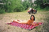 naturist girl, in a state of nature, in the buff, in the nude, fkk, INF, naturism, unclad, stripped, sport, naturist beach, woman, young naturists, nudist, nudism, naked girl, naturist, friend, young, naked, motor, game, recreation, relaxation, repose, rest, field, ball, sand, camping, beach, Delegyhaza, CD 0095