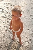 boy, small boy, buster, kid, summer, beach, sand, game, warm, hotness, on holiday, 2007, CD 0051, Kiss L�szl�, L�szl� Kiss