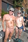2010, 26, 13, September, Sept, folsom, street, fair, market, demo, gay parade, naked, stripped, gents, men, San Francisco, skin, leather, Kiss L�szl�, L�szl� Kiss