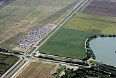 airport, airfield, drome, flying field, air photos, airphotograph, aerials, aerial, 55, chopper, helocopter, windmill-plane, Szeged, new, concrete, traffic circle, road, field, strip, tarmac, runway, flare path, aeroplane, aircraft, airplane, can, plane, lights, glider, sail plane, sailplane, motor-driven, airliner, agricultural land, flying, transportation, air, salvage, control tower, SAR, grassy, soddy, parachuting, chuting, jumping, parachute, concrete road, airstrip, air photograph, air photo, Kiss L�szl�, L�szl� Kiss