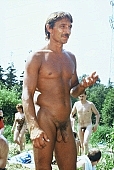 naturist, nudist, naturist woman, naturist man, nudist women, nudist man, naturist girl, naturist family, sun, sunlight, brownness, sun-bathing, sunbathing, recreation, relaxation, repose, rest, disengagement, distraction, resource, nature, summer, holidays, confab, talking, smile, happiness, fraternization, getting acquainted, fry, swelter, health, as brown as a berry, near nature, beach, waterfront, lake, lake side, field naturist, Polish, Poland, Kryspinow, 1989, CD 0036, Kiss L�szl�, L�szl� Kiss
