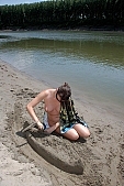 Olga, Arbuzov, sculptor, nudism, sands, warm, alone, naturism club, sunshine, formal, entertainment, sunlight, hotness, creation, sand statue, fish, summer, photo, foto, holidays, INF, naturist, unclad, stripped, naked body, nude body, Tisza river, dame, lady, Mindszent, on holiday, waterfront, to sculpture sand, Hungary, clear water, Tisza, happiness, naturism, riverside, sunbathing, beauty, beautiful, pretty, affection, liking, love, sit, sandcastle, nudist, naked, nudity, nude, nakedness, fkk, NFN, Anyas, naturist beach, man, woman, trip, river, water, sand, bathe, bathing, swim, disengagement, distraction, resource, game, sandcastle building, programme, engagement, 2007, CD 0049, Kiss L�szl�, L�szl� Kiss