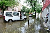 Szeged, rainstorm, 2010, 06, 18, forenoon, inundation, flood, water, rain, deep, Kiss L�szl�, L�szl� Kiss
